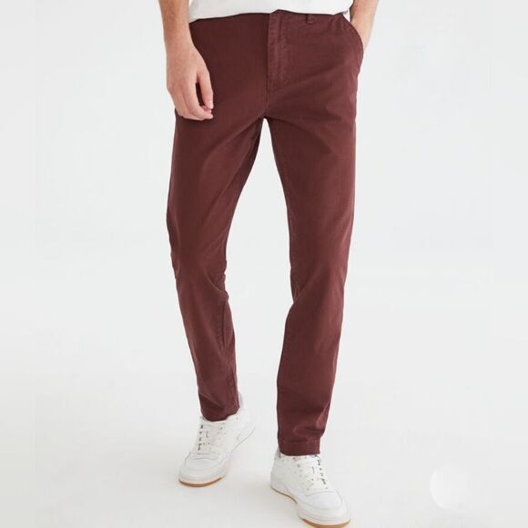 Aeropostle Men's Skinny Copper Brown Chinos - Picture 1 of 15